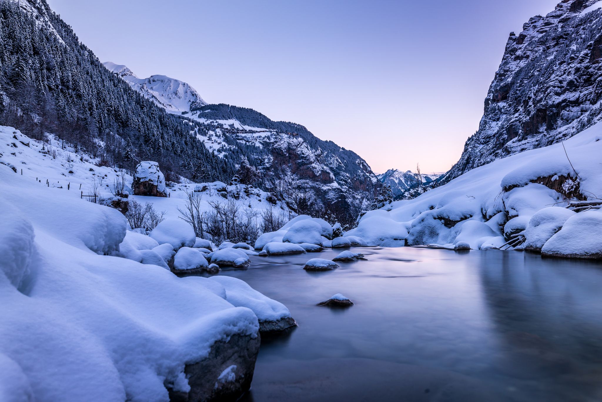 Weit hinten im Lauterbrunnental…